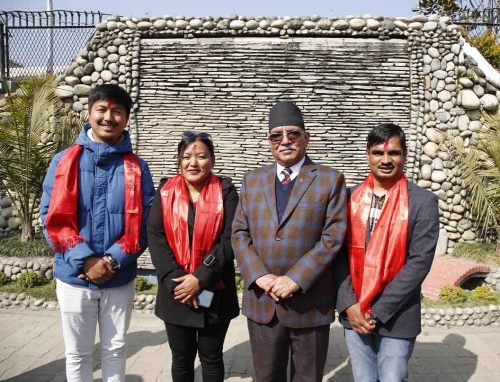 युवाहरूको ऊर्जा समाजको रुपान्तरणमा सही प्रयोग हुनुपर्छ : अध्यक्ष प्रचण्ड