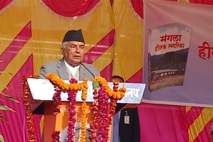 युवालाई विदेश पलायन हुनबाट रोक्न गुणस्तरीय शिक्षा दिनुपर्छ : राष्ट्रपति पौडेल
