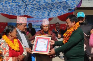 साहित्यकार श्रेष्ठ एक लाख नगदसहित पुरस्कृत