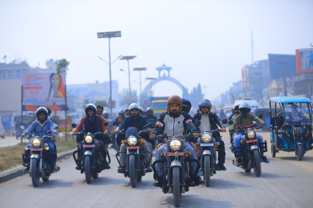 रोयल इनफिल्ड महा राइड : जनकपुरदेखि सिन्धुलीसम्मको रोमाञ्चक यात्रा सम्पन्न