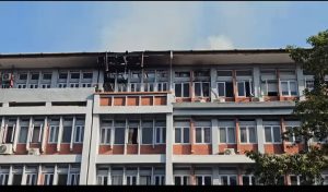 खानेपानी मन्त्रालयमा भएको आगलागीको छानबिन गर्न माग