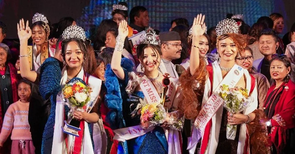 सञ्चारकर्मी प्रलिशा शाक्यलाई ‘मिस नेवाः ११४५’को उपाधि
