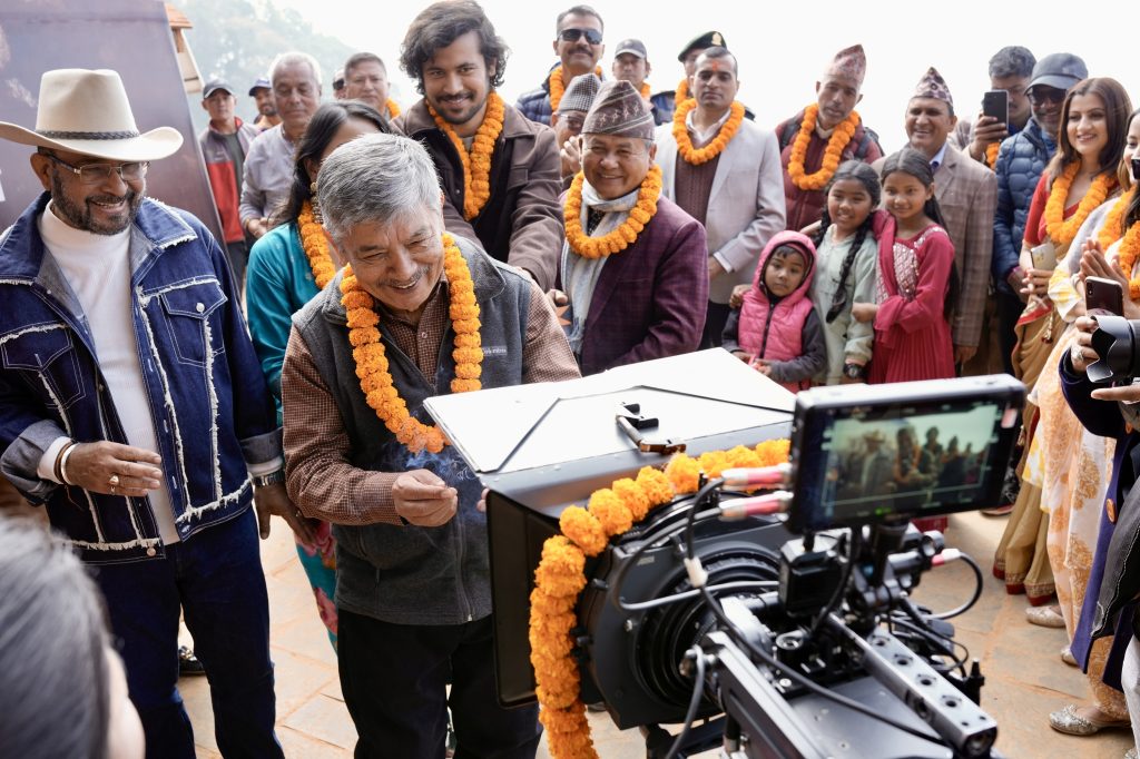 गोरखामा चलचित्र ‘पहाड’ को छायाङ्कन सुरू