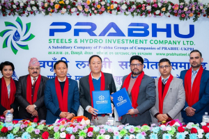 ३७ मेगावाटको माथिल्लो म्याग्दी जलविद्युत आयोजनामा प्रभु स्टील्सले ४५ करोड लगानी गर्ने