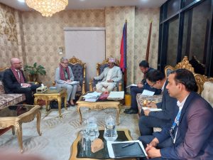 सङ्घीय मामिलामन्त्री गुप्तासँग नर्वेकी राजदूत ड्रामडालको भेट, निजामती विधेयकबारे चासो व्यक्त
