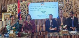 खाडी समन्वय परिषद्स्थित नेपाली नियोगका प्रमुखसँग परराष्ट्रमन्त्रीको छलफल