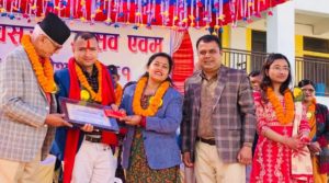 उपन्यासकार घिमिरे सम्मानित