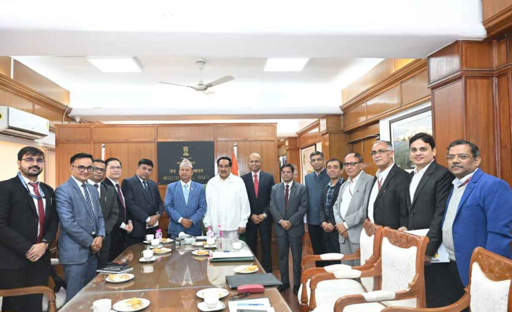 उर्जामन्त्री खड्का र भारतका जलशक्ति मन्त्रीबीच भेटवार्ता, पञ्चेश्वर आयोजनालाई अघि बढाउने सहमती