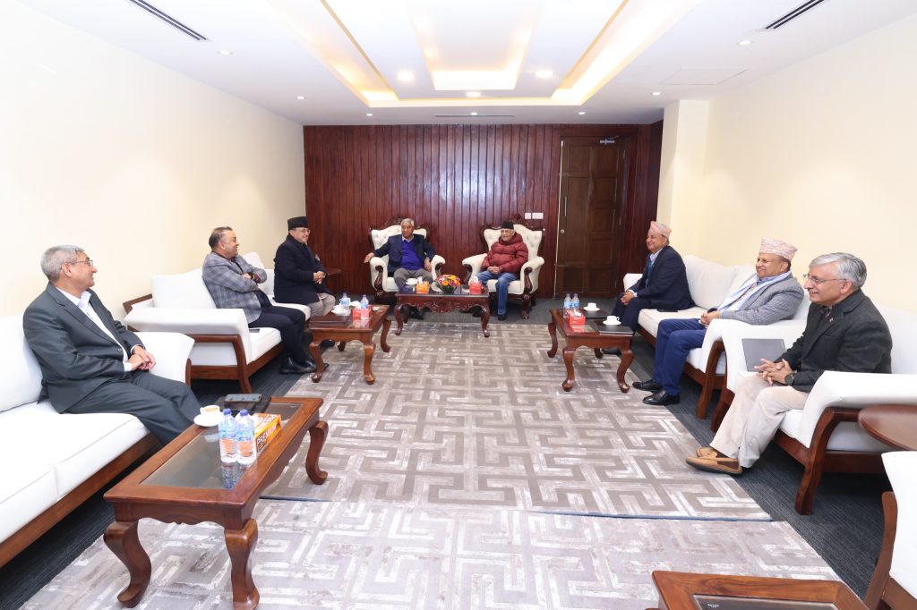 उच्चस्तरीय राजनीतिक संयन्त्रको बैठक जारी 