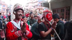 नगदेशमा १२ वर्षपछि सुरु गरियो पुलुकिसी जात्रा