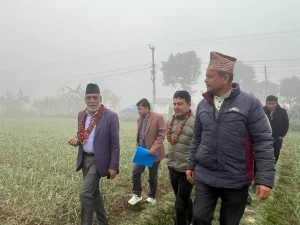 बालीमा विषादी प्रयोगलाई घटाउन कृषिमन्त्री अधिकारीको आग्रह
