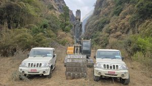 ६५ मेगावाटको म्याग्दीखोला जलविद्युत आयोजनाले जेल्टुङका स्थानीयलाई जोड्यो सडक सञ्जालसँग