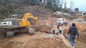 पर्वतका निर्माणाधिन पाँच सडक आयोजनामा १६ करोड बजेट थप