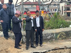बुटवलमा प्रसारण लाइनको मोनोपोल राख्ने काम धमाधम