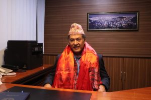 नेपाल विद्युत प्राधिकरणका नवनियुक्त कार्यकारी निर्देशक हितेन्द्र देव शाक्यले गरे पदभार ग्रहण
