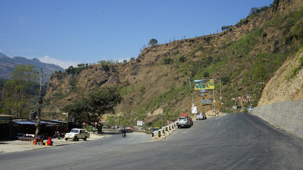कालीगण्डकी कोरिडोर सडक : मालढुङ्गा–फर्से खण्ड कालोपत्र