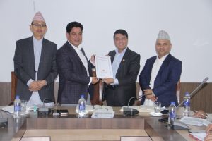उद्योग मन्त्रालय र निजी क्षेत्रका प्रतिनिधिहरूसँग नीति तथा कार्यक्रमबारे छलफल