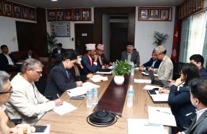 आगामी बजेटबारे अर्थमन्त्रालयसँग एकैपटक १६ मन्त्रालयको छलफल, स्मार्ट कार्यक्रम प्रस्ताव गर्न अर्थमन्त्री पौडेलको आग्रह