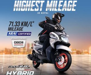 यामाहाले सुरु गर्‍यो रेजेडआर १२५ एफआई हाइब्रिडको लागि ‘हाइएस्ट माइलेज इन नेपाल’ अभियान