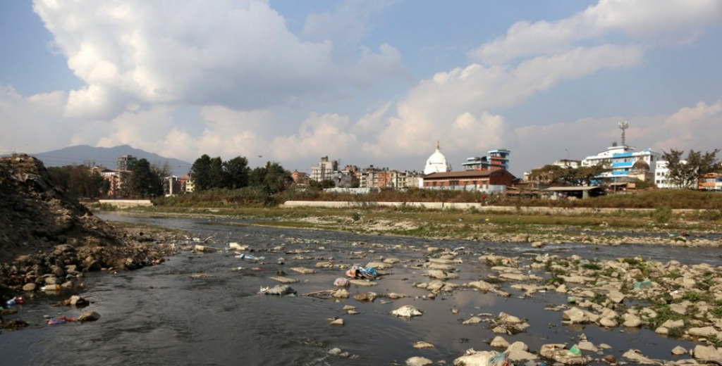 बाग्मती किनारको शङ्खमूल क्षेत्रबाट नकुहिने दुई मेट्रिक टन फोहर व्यवस्थापन