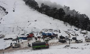 पातिहाल्नामा हिउँ खेल्न पुगे आन्तरिक पर्यटक