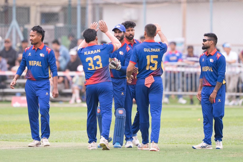 चारदेशीय ट्वान्टी–२० शृंखलाको फाइनल :  कुवेतद्वारा नेपालसामु १७५ रनको लक्ष्य प्रस्तुत