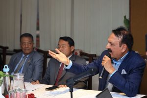 आगामी आर्थिक वर्षको बजेटबारे पूर्व अर्थमन्त्रीहरुसँग परामर्श कार्यान्वयन योग्य बजेट ल्याउन सुझाव