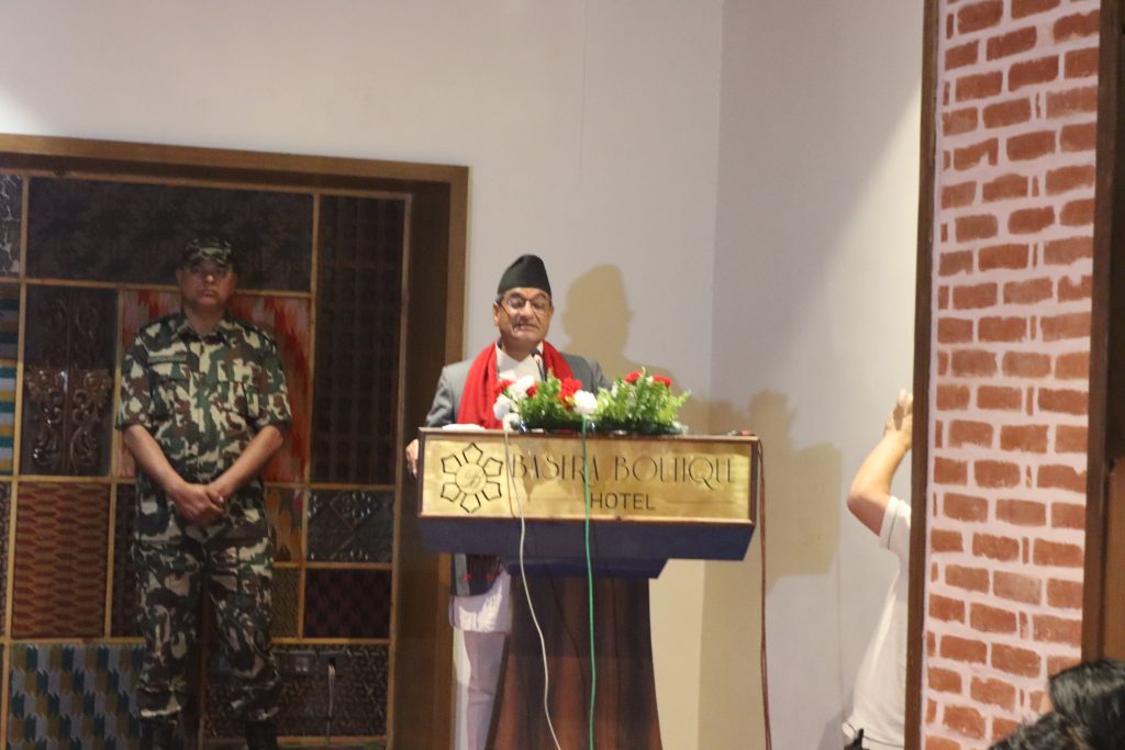 स्थानीय तहमा आपत्कालीन गोदाम घर बनाउनुपर्नेमा गृहमन्त्रीको जोड