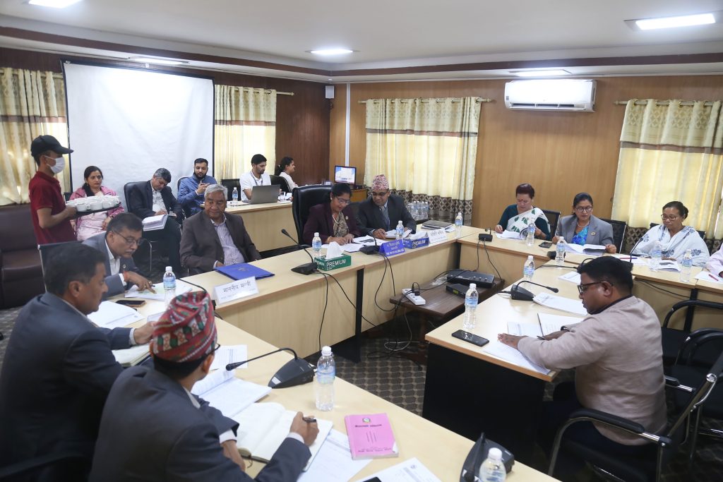 कानुन समितिको वार्षिक प्रतिवेदन पारित, आगामी संसद् बैठकमा पेस हुने