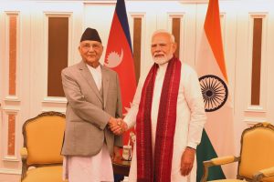 प्रधानमन्त्री ओली र भारतीय समकक्षी मोदीबीच थाइल्याण्डमा भेटवार्ता
