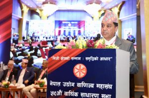 ट्रम्पको नयाँ ट्यारिफ नीतिले नेपालमा विदेशी लगानी वृद्धिको सम्भावनालाई बलियो बनाएको छ : अध्यक्ष ढकाल