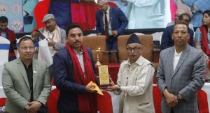 राससका उपसम्पादक बस्नेत सम्मानित