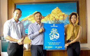 पञ्चकन्या समूहद्वारा कविता नेपालीको सगरमाथा आरोहणमा सहयोग