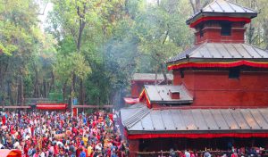 कालिका मन्दिरमा एकैदिन तीन लाख भक्तजन