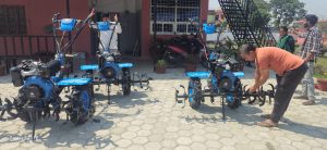 किसानलाई अनुदानमा ‘मिनी टिलर’