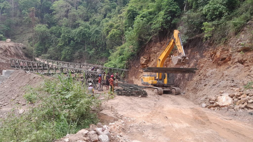 पुवाखोलामा ‘बेलिब्रिज’ को भौतिक प्रगति ७० प्रतिशत