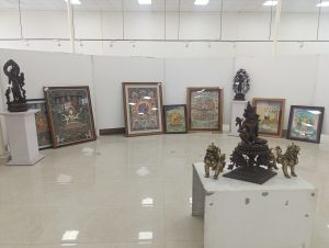 राष्ट्रिय ललितकला प्रदर्शनीमा ‘कलामा विविधता’ थप्नेगरी तयारी, साढे ६ सय कलाकृतिहरु समावेश