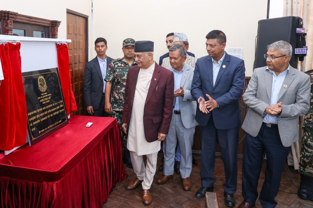 प्रधानमन्त्रीले गरे अत्याधुनिक चलचित्र छायाङ्कन स्टुडियो निर्माणको घोषणा