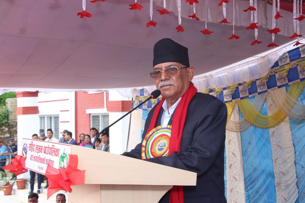 बूढीगण्डकी आयोजना जसरी पनि बनाउनुपर्छ, राजनीतिक समझदारी आवश्यक : प्रचण्ड