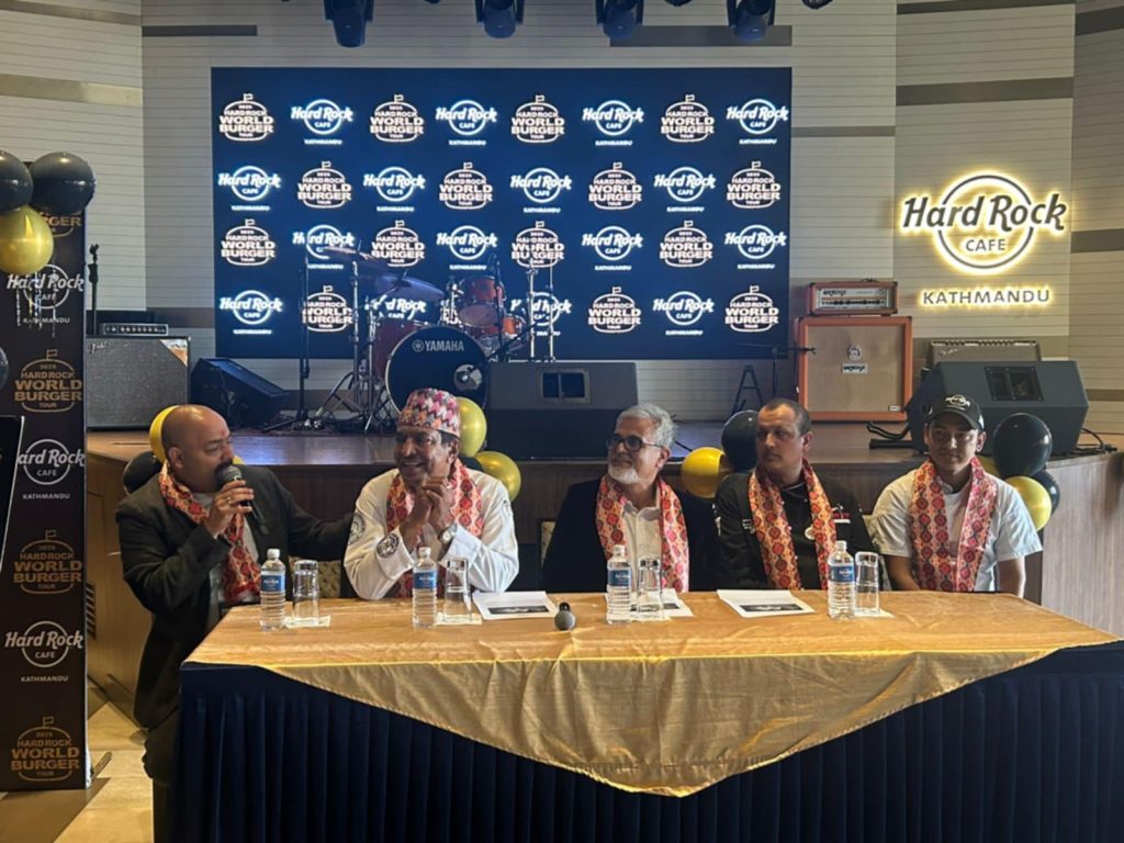 हार्ड रक क्याफे काठमाडौंको ५४औँ वार्षिकोत्सवमा ‘छोयला बर्गर’ सार्वजनिक
