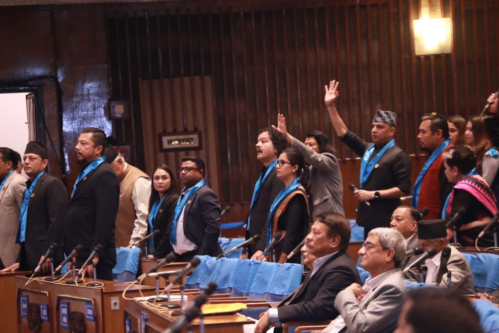 संसद्मा प्रतिपक्षीको विरोध, प्रधानमन्त्रीको प्रश्नोत्तर प्रभावित