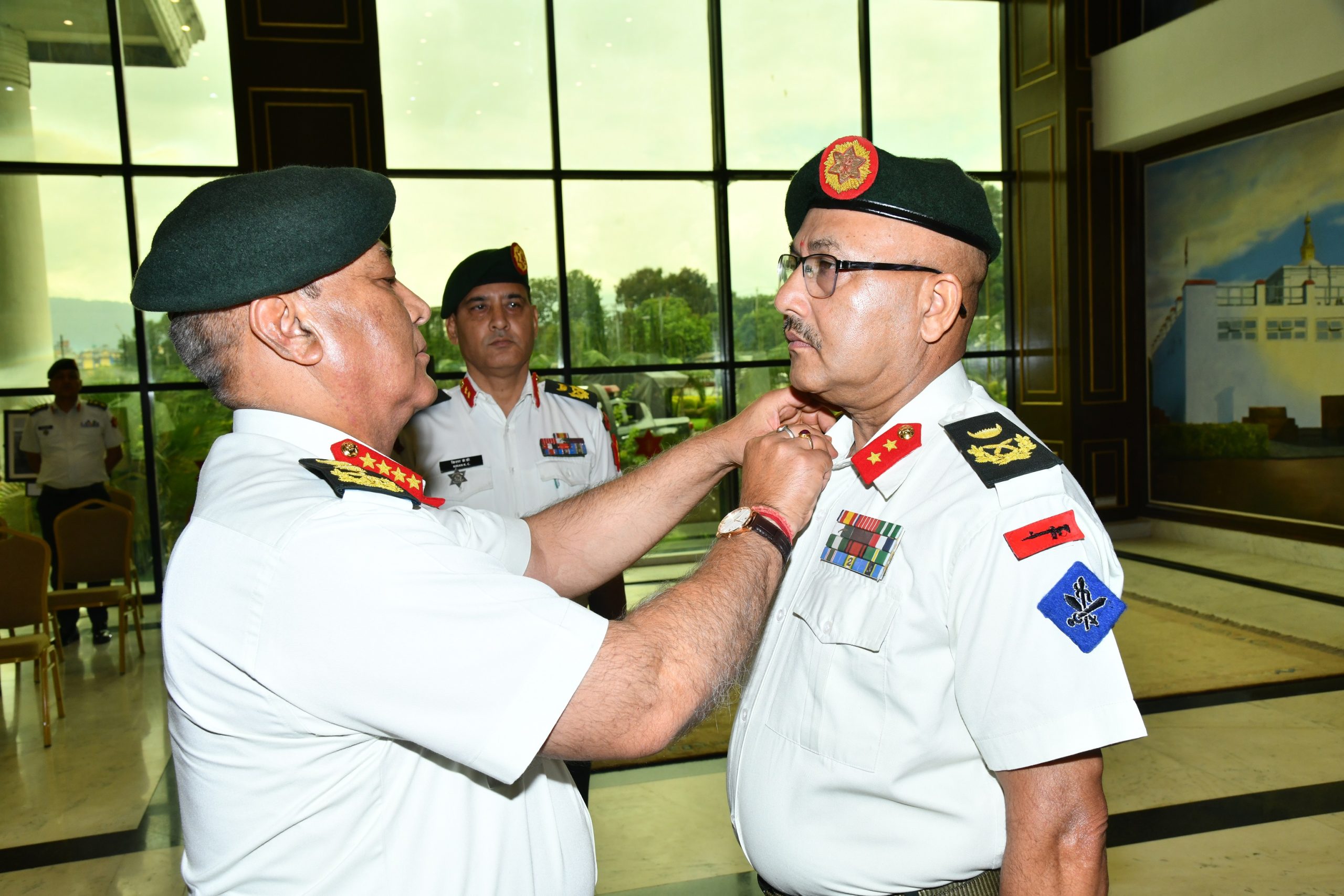 Promotion of Gaurav Kumar Kc to Lieutenant by Chief of Army Staff