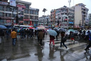 कोशी, बागमती, गण्डकी र लुम्बिनी प्रदेशका एकदुई स्थानमा भारी वर्षाको सम्भावना