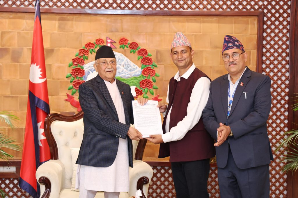 नेपालगञ्ज–नयाँ दिल्ली सिधा हवाइ उडानका लागि प्रधानमन्त्रीको ध्यानाकर्षण