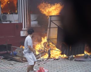 राष्ट्रपति पौडेल निवासमा आगजनी