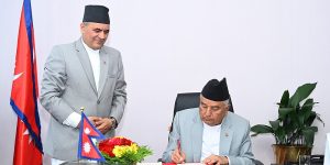 राष्ट्रपति पौडेलद्वारा नागरिकता विधेयक प्रमाणीकरण