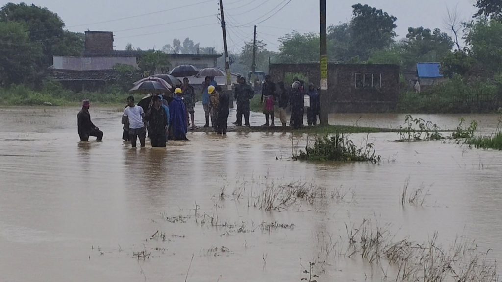 दुई दिनमा देशभर ४० जनाको मृत्यु, बाढी पहिरोमा ११ जना बेपत्ता