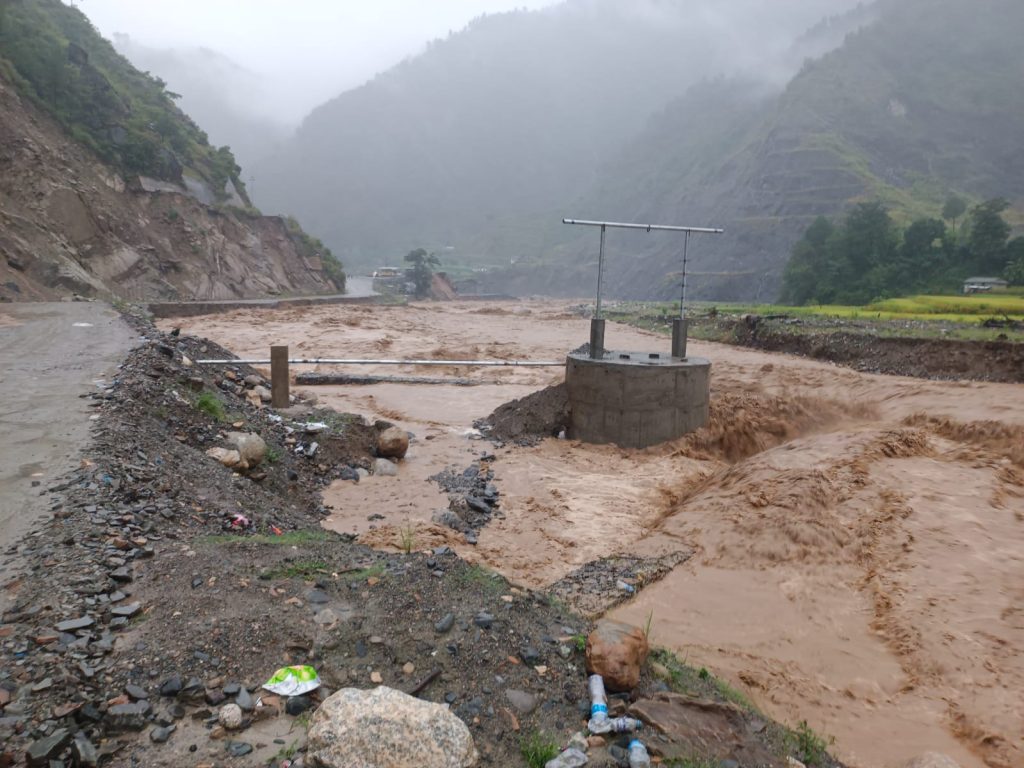 बाढीबाट ऊर्जा र सिँचाइका संरचनामा १० करोड बराबरको प्रारम्भिक क्षति