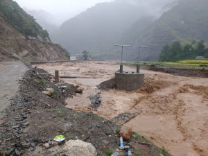 बाढीबाट ऊर्जा र सिँचाइका संरचनामा १० करोड बराबरको प्रारम्भिक क्षति