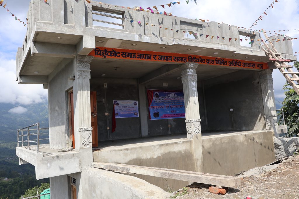 एक करोड खर्चेर बिहुँकोटमा अतिथि आवास निर्माण